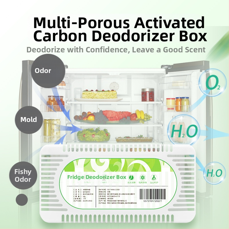 Külmkapi deodorant nano-mineraalkristallidega, lõhnatu, 50 g, pakendis 150 tk