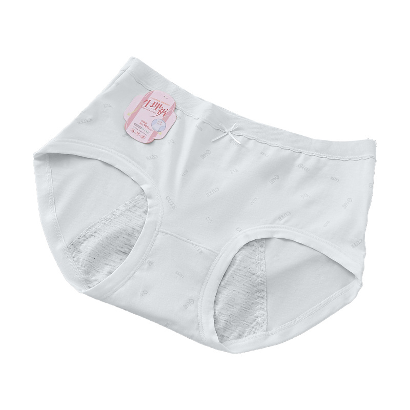 Dievčenské menštruačné nohavičky, priedušné, antibakteriálne a proti úniku, bavlnené s modalnou podšívkou