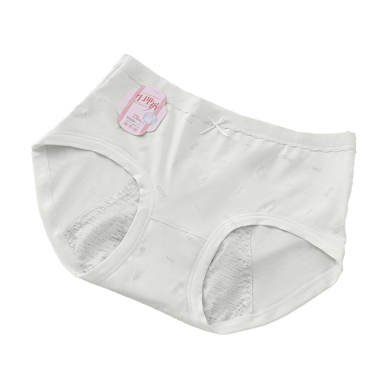 Dievčenské menštruačné nohavičky, priedušné, antibakteriálne a proti úniku, bavlnené s modalnou podšívkou