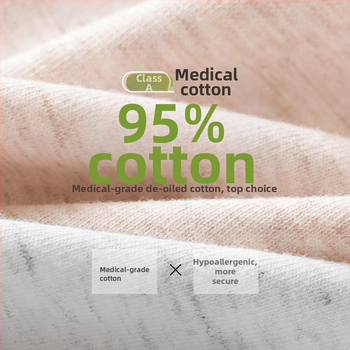 Ženské nohavičky na obdobie z bavlny, antibakteriálne, stredná výška pásu, predĺžený rozkrok, proti úniku po stranách, priedušné