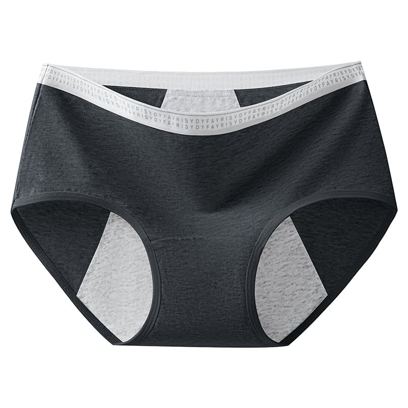 Ženské nohavičky na obdobie z bavlny, antibakteriálne, stredná výška pásu, predĺžený rozkrok, proti úniku po stranách, priedušné