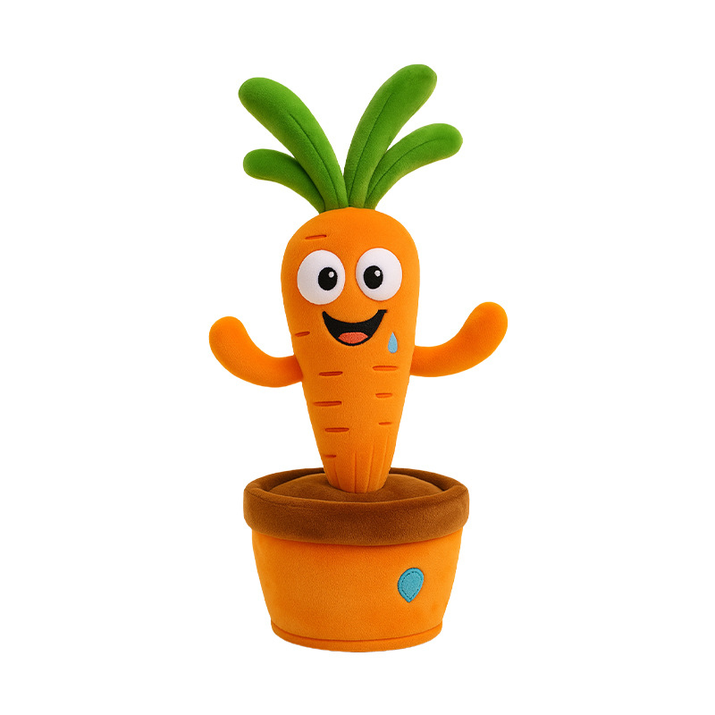 Prispôsobiteľná plyšová hračka s témou rastlín/plodov — mäkký bavlnený plyš; PP bavlna výplň; prispôsobenie podľa vzorku; sieťová taška balenie
