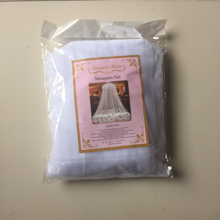 Palácový štýl sieť proti komárom na strop, pre posteľ, bez montáže, bez dverí, polyesterové vlákna, pevný rám