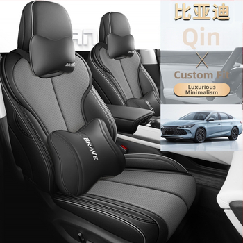 Xin Meng De perforovaný kožený poťah na sedadlá pre BYD Qin L, prispôsobiteľné spracovanie, trieda SS