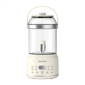 Zemkon Zdravý čajový hrniec s telesom z borosilikátového skla, 3 L, 800 W, 220 V, digitálny termostat, dotykové ovládanie, model RC-Z830D35