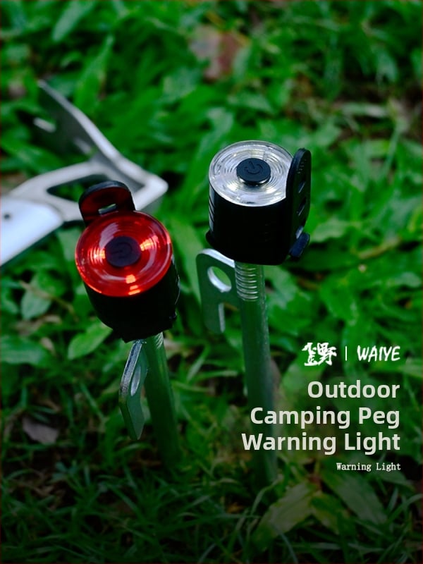 Crooked Wild LED zadné svetlo pre bicykel s hliníkovým puzdrom – varovné svetlo na nočné jazdy, vhodné pre horské bicykle