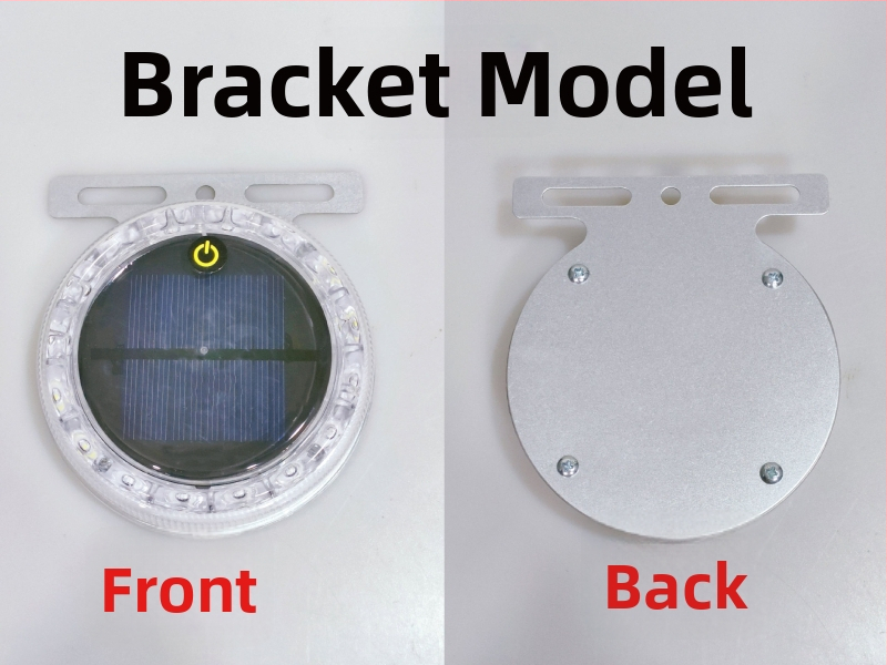 LED zadné svetlo nákladného auta so solárnym blikaním, anti-tailgating, silné magnetické uchytenie, 12-24V