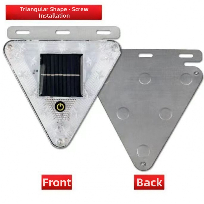 LED zadné svetlo nákladného auta so solárnym blikaním, anti-tailgating, silné magnetické uchytenie, 12-24V