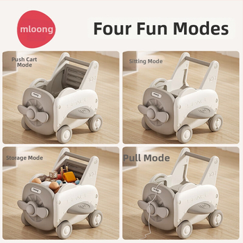 Manlong multifunkčné nastaviteľné chodítko na učenie chôdze, s systémom proti pádu, HDPE, vek 0–3 rokov, pôvod Zhejiang