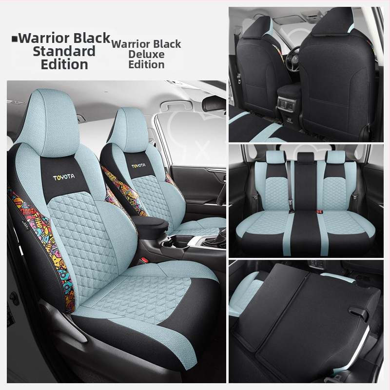 Plný poťah na sedadlo pre Toyota Lei Ling (2019–2022), štyri ročné obdobia, priedušná konopná tkanina, Xinmengde