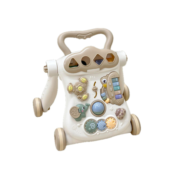 Detské chodítko s proti prevráteniu pre deti 0–3 rokov — plastová vzdelávacia hračka podporujúca koordináciu ruky a oka a interakciu rodič-dieťa