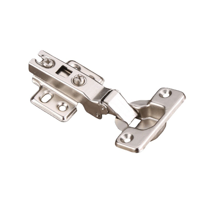 Záves dvierok skrine so špeciálnym uhlom, model LRH30/45/90, studenorezovaná oceľ, lesklá niklová povrchová úprava, Longrun