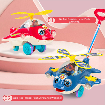 Detské chodítko s rozprávkou — multifunkčná predškolská hračka, plast, 0–3 roky, rozvíja koordináciu ruky a oka