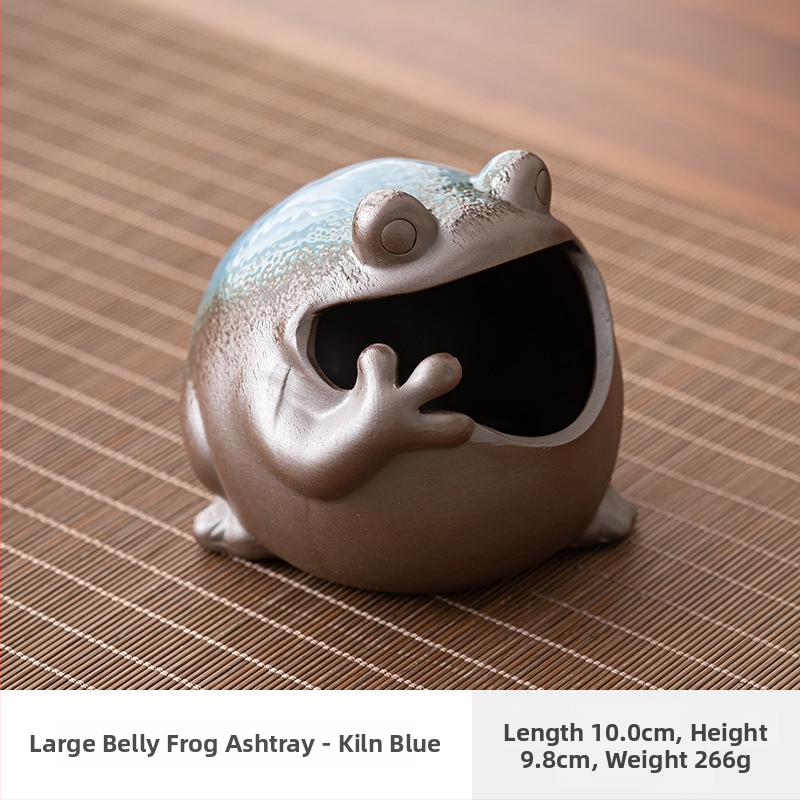 Keramický popolník s mačkou z karikatúry – vetru odolný, s tlačou loga, na dekoráciu a skladovanie, zbierka