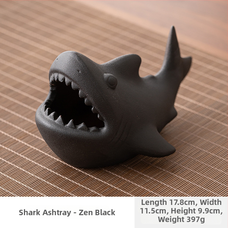 Keramický popolník s mačkou z karikatúry – vetru odolný, s tlačou loga, na dekoráciu a skladovanie, zbierka