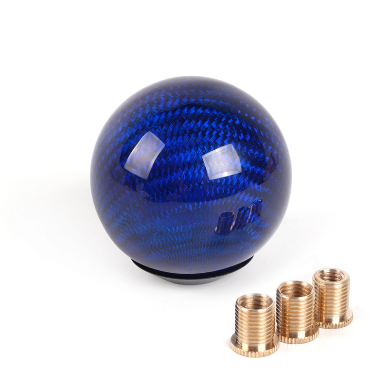 SFN031 Karbónová hlava radiacej páky, kruhový vlnitý dizajn, pre automatickú prevodovku, kompatibilná s väčšou väčšinou modelov