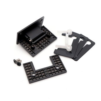 Pánt dverí do sprchy z nehrdzavejúcej ocele 304, 90–180° sklopný, pre sklenenú sprchovú kabínu, moderný minimalistický štýl