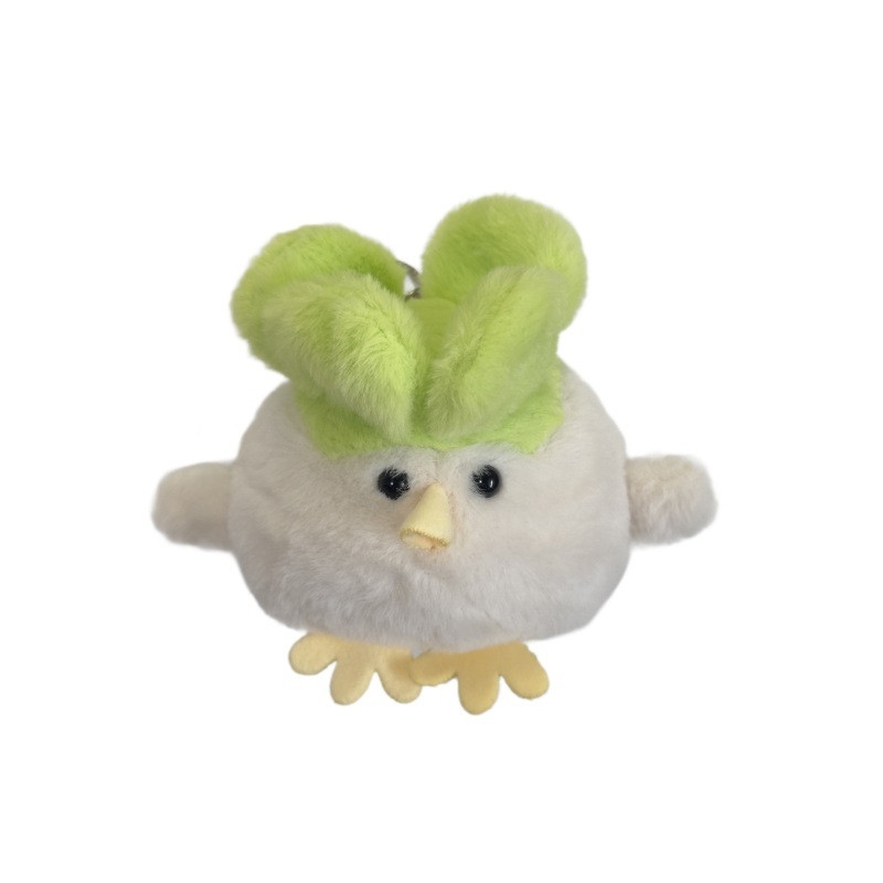 Garlic Bird plyšová hračka - zvierací model, plyšový materiál, výplň PP bavlna, prispôsobenie podľa vzorky, balené v sieťovej taške