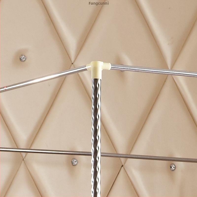 Držiak na sieť proti komárom na posteli z nehrdzavejúcej ocele, spojky z nehrdzavajúcej ocele, záves na posteli, moderný minimalistický štýl