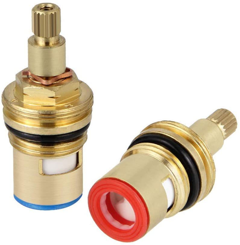 Meďové jadro ventilu pre vodovodnú batériu, keramické jadro s rýchlym otvorením, keramický disk s dvojitým zubom, model fontainelife valve core