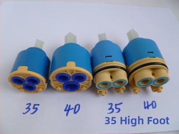Keramické jadro ventilu pre miešací ventil horúcej/studennej vody; keramická + plastová konštrukcia; všeobecné osvedčenie; vhodné pre kuchynský drez a sprchu