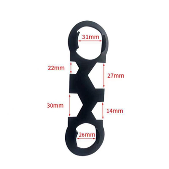 Kľúč Valve Core Gland pre montáž/demonáž zmiešavacieho ventilu — nástroj na opravu sprchovej hlavice, oceľ s vysokým obsahom uhlíka, moderný minimalistický dizajn