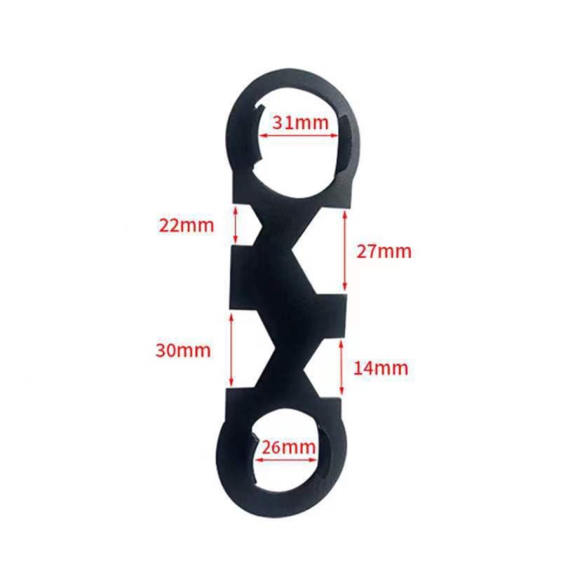 Kľúč Valve Core Gland pre montáž/demonáž zmiešavacieho ventilu — nástroj na opravu sprchovej hlavice, oceľ s vysokým obsahom uhlíka, moderný minimalistický dizajn