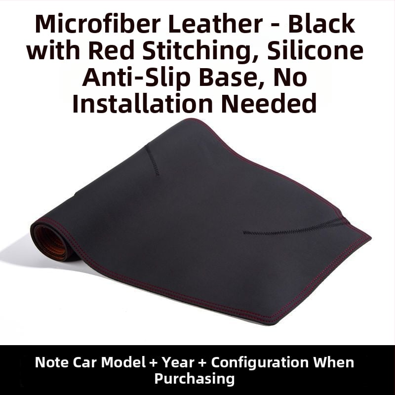 Podložka proti oslneniu palubnej dosky auta, semišový interiérový doplnok, značka Strength Factory, bez prispôsobovania, bez tlače loga