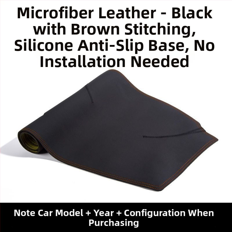 Podložka proti oslneniu palubnej dosky auta, semišový interiérový doplnok, značka Strength Factory, bez prispôsobovania, bez tlače loga