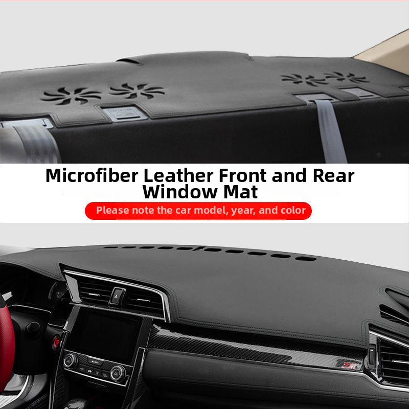 Podložka proti oslneniu palubnej dosky auta, semišový interiérový doplnok, značka Strength Factory, bez prispôsobovania, bez tlače loga