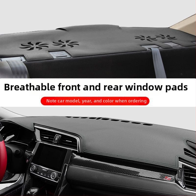 Podložka proti oslneniu palubnej dosky auta, semišový interiérový doplnok, značka Strength Factory, bez prispôsobovania, bez tlače loga