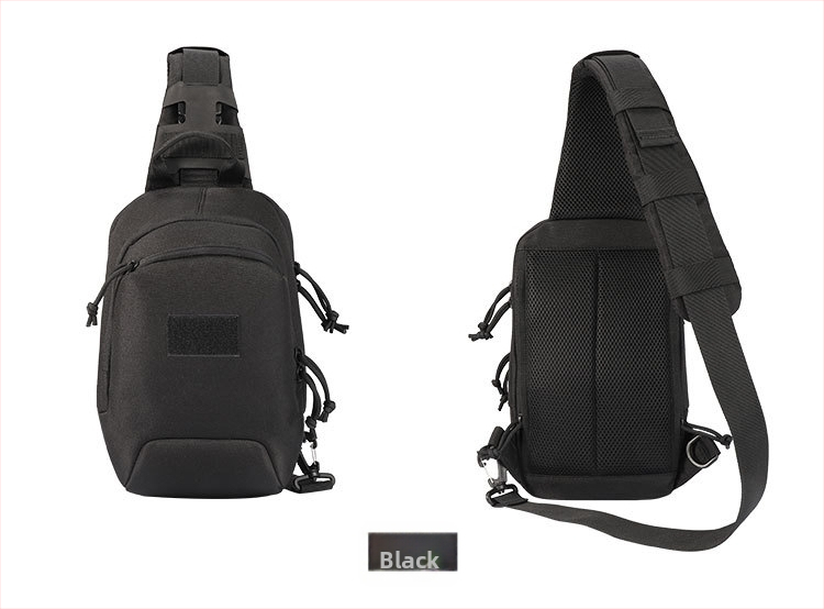 Yakoda Taktiálna hrudná taška – Unisex, outdoor, nepremokavá, ultraľahká, polyester