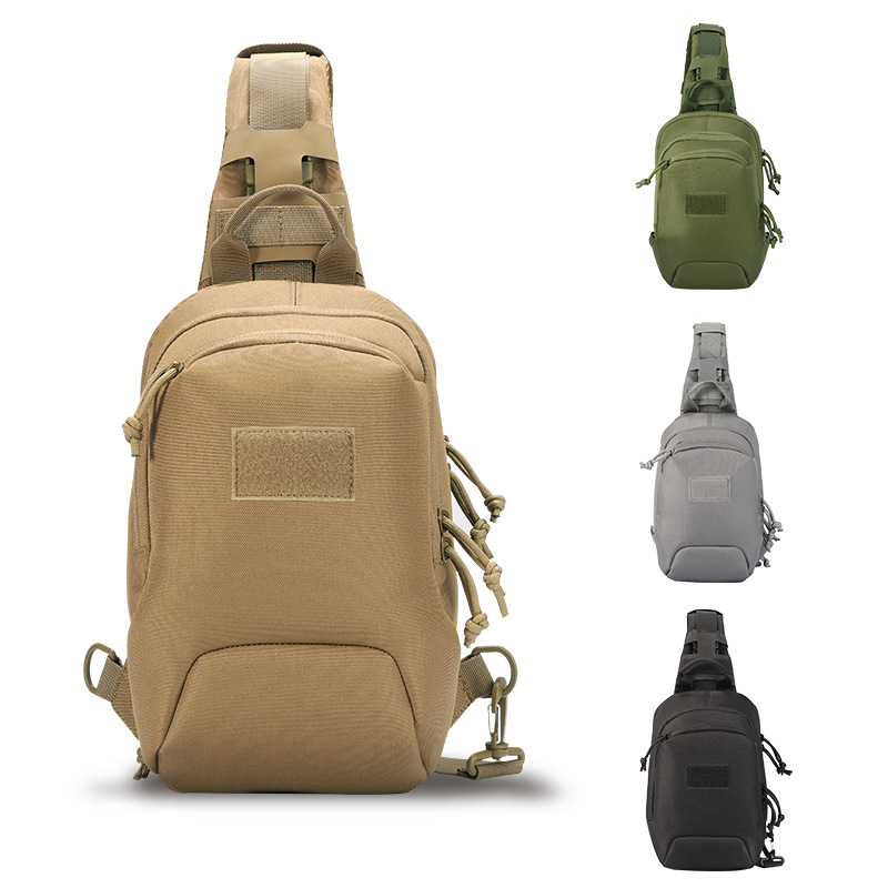 Yakoda Taktiálna hrudná taška – Unisex, outdoor, nepremokavá, ultraľahká, polyester