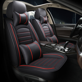 Set poťahov sedadiel pre automobil pre vybrané modely – štvorsezónny univerzálny, odolný voči opotrebeniu, povrch z polyesteru, výplň z peny, lem s prešívaním