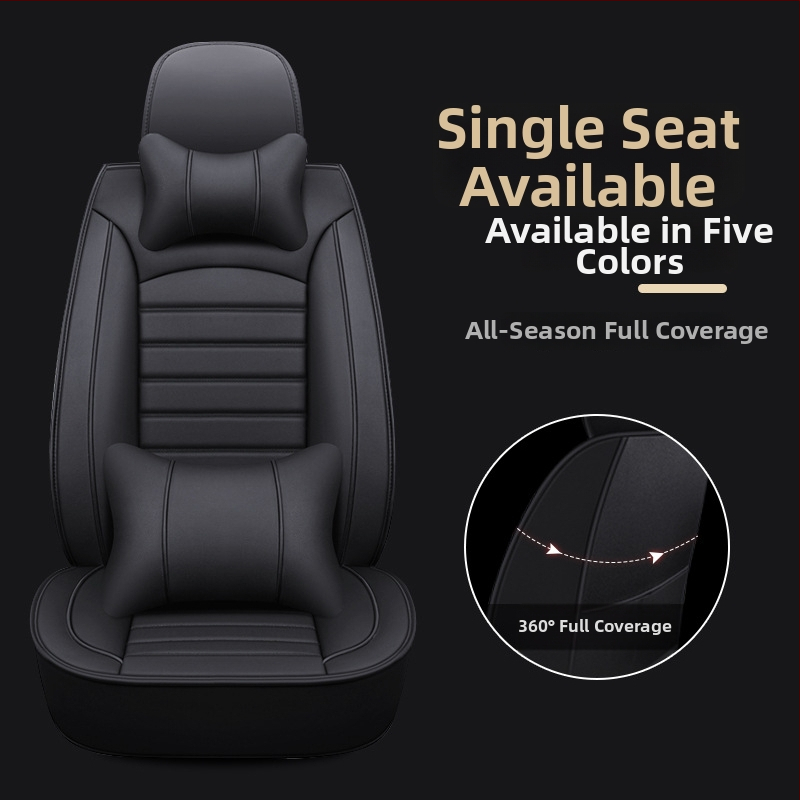 Set poťahov sedadiel pre automobil pre vybrané modely – štvorsezónny univerzálny, odolný voči opotrebeniu, povrch z polyesteru, výplň z peny, lem s prešívaním
