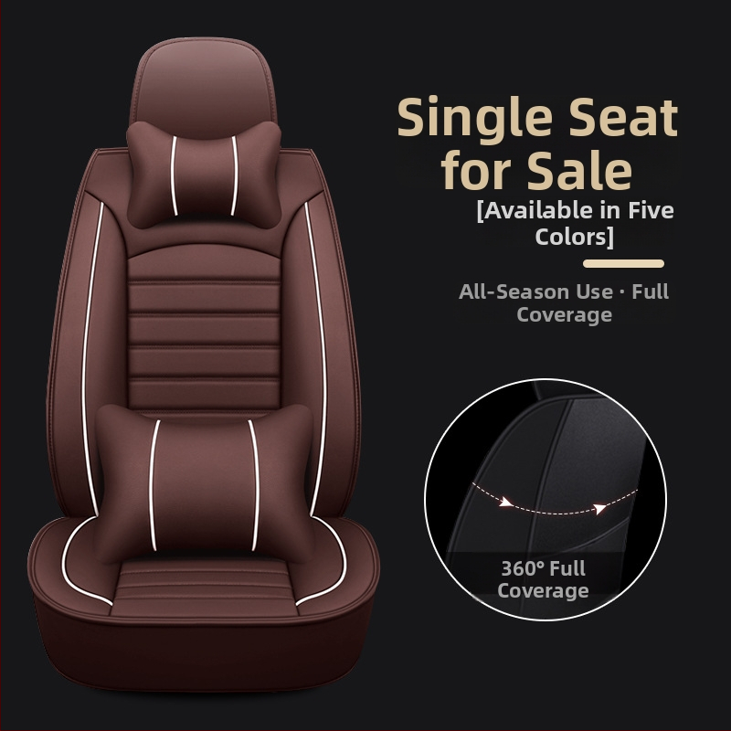 Set poťahov sedadiel pre automobil pre vybrané modely – štvorsezónny univerzálny, odolný voči opotrebeniu, povrch z polyesteru, výplň z peny, lem s prešívaním