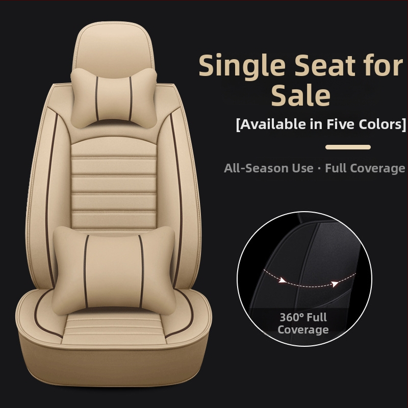 Set poťahov sedadiel pre automobil pre vybrané modely – štvorsezónny univerzálny, odolný voči opotrebeniu, povrch z polyesteru, výplň z peny, lem s prešívaním