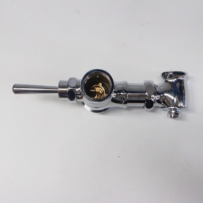 Veľký splachovací ventil na bidet s oneskoreným stlačením tlačidla, AMICO BD11, mosadz, DN25, 0,6 MPa