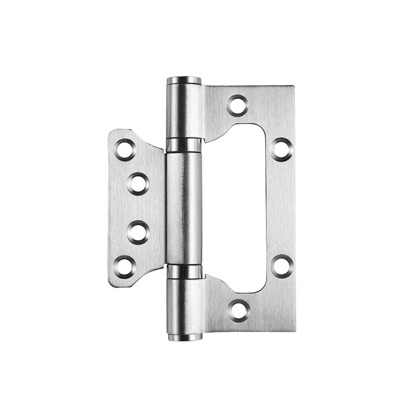 Ľavý oceľový zosilnený dverový pánt z nehrdzavejúcej ocele s tichým ložiskom — Left Steel; vhodný pre izbové, kúpeľňové a požiarne dvere; materiál: nehrdzavejúca oceľ