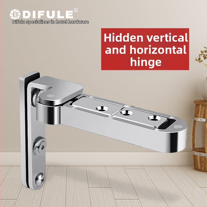 Ložiskový pánt na dvere s 3D nastaviteľnou otočnou osou, horná a dolná, zliatina zinku, niklové povrchové úpravy, model L040, DIFULE