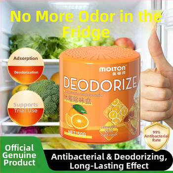 Meidunbang Chladničkový dezodoračný osviežovač vzduchu – 150 g, Pomarančová vôňa