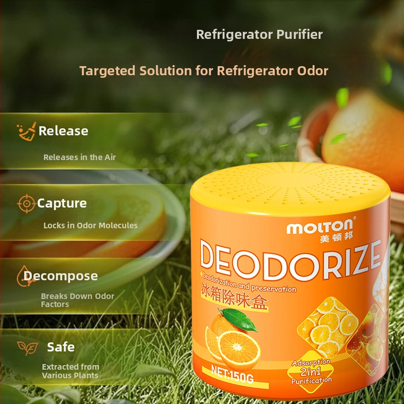 Meidunbang Šaldytuvo Dezodorantas – Oro gaiviklis, 150 g, Apelsinų kvapas