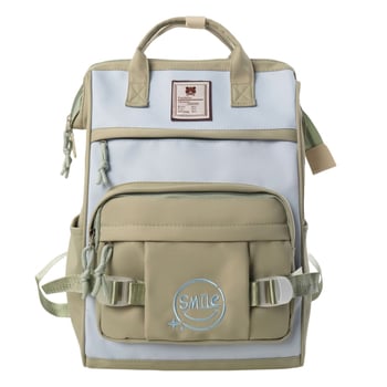 Nylon hátizsák, uniszex, utcai divat, 20–35 L, elfér 15 hüvelykes laptop, görbült vállpántok