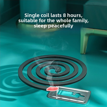 Chaowei Proti komárom vonné kužeľky – drevitá vôňa sandalwood a mugwort, dlhodobý účinok, 30 kotúčov v krabici