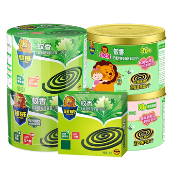 Chaowei Proti komárom vonné kužeľky – drevitá vôňa sandalwood a mugwort, dlhodobý účinok, 30 kotúčov v krabici