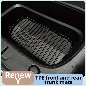 Tesla Model Y sada rohoží do batožinového priestoru – Materiál: TPE; Pre konkrétny model vozidla; Pôvod: Guangzhou; Číslo položky: 08
