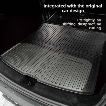 Tesla Model Y sada rohoží do batožinového priestoru – Materiál: TPE; Pre konkrétny model vozidla; Pôvod: Guangzhou; Číslo položky: 08