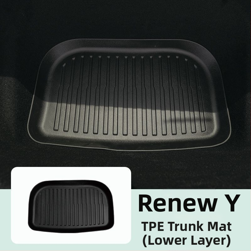 Tesla Model Y sada rohoží do batožinového priestoru – Materiál: TPE; Pre konkrétny model vozidla; Pôvod: Guangzhou; Číslo položky: 08