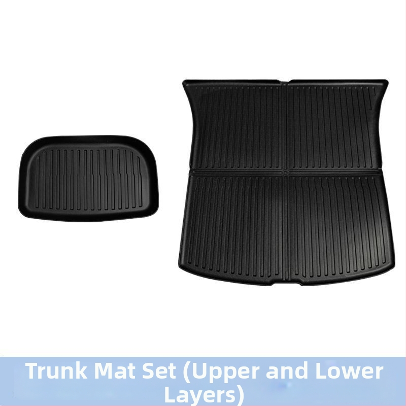 Tesla Model Y sada rohoží do batožinového priestoru – Materiál: TPE; Pre konkrétny model vozidla; Pôvod: Guangzhou; Číslo položky: 08