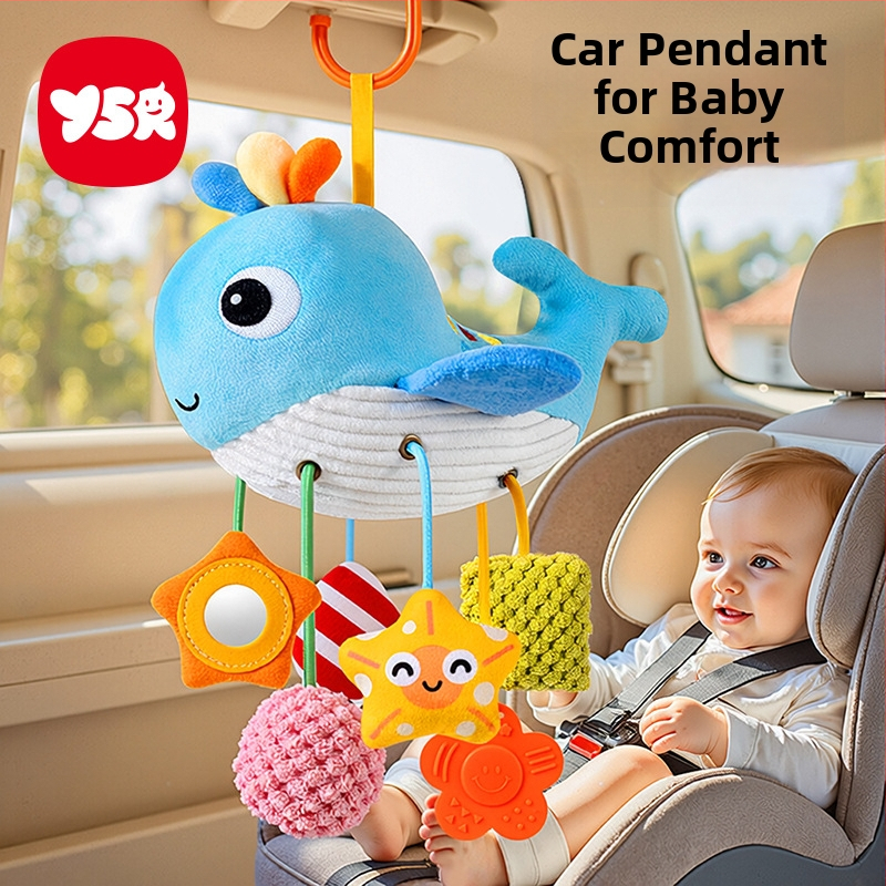 Visiaca zvončeková hračka do postieľky – ABS, rozvíja úchop a zmysly (0–3 roky)